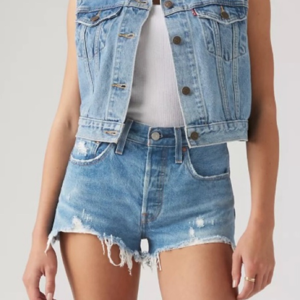 Levi's 501 Original Fit High Rise Women's Shorts